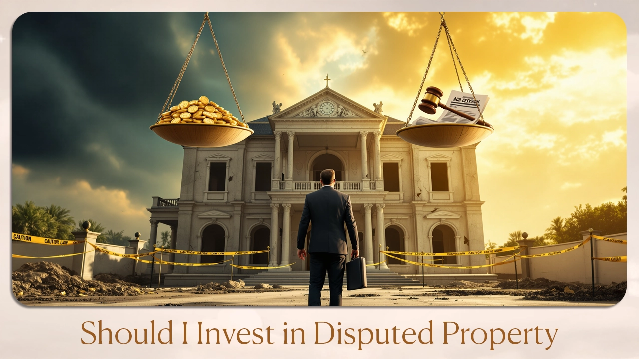 Should I Invest In Disputed Property